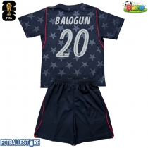 USA Folarin Balogun #20 Bortedraktsett Barn VM 2026 Kortermet (+ Korte bukser)
